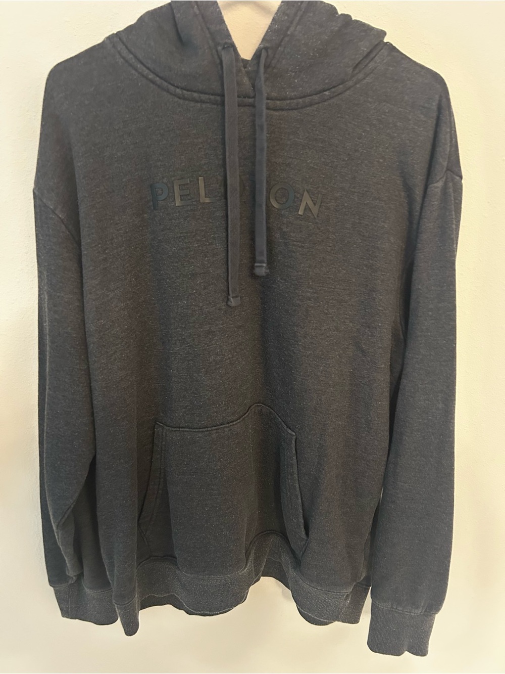 Peloton Men's Charcoal Pullover Hoodie